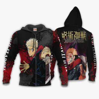 Jujutsu Kaisen Yuji Itadori Zipper Jacket