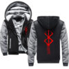 2020 Winter Mens Thick Sweatshirt Sacrifice Berserk Hoodies Brand Zipper Jacket Warm Fleece Thicken Coat Casual 27 - Anime Jacket UK Shop