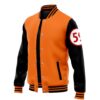 59 Goku Cell Saga DBZ Varsity Jacket F RIGHT Mockup - Anime Jacket UK Shop