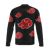 Akatsuki Bomber Jacket BACK Mockup - Anime Jacket UK Shop