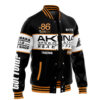 Akina Speed Stars Initial D Varsity Jacket FRONT LEFT Mockup - Anime Jacket UK Shop