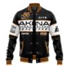Akina Speed Stars Initial D Varsity Jacket FRONT Mockup - Anime Jacket UK Shop