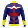 All Might MHA Varsity Jacket BACK Mockup - Anime Jacket UK Shop