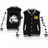 Anime Chainsaw Man Baseball Jacket Men Bomber Jacket Outerwear Harajuku Streetwear Hip Hop Baseball Uniform Casual 10 - Anime Jacket UK Shop