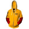 Anime One Punch Man Saitama Costumes Oppai Saitama Hoodie Sweatshirt Mens Harajuku Hoodies Male Zipper Jackets - Anime Jacket UK Shop