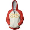 Anime One Punch Man Saitama Costumes Oppai Saitama Hoodie Sweatshirt Mens Harajuku Hoodies Male Zipper Jackets 5 - Anime Jacket UK Shop