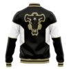 Asta Black Bulls BC Varsity Jacket BACK Mockup - Anime Jacket UK Shop