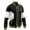 Asta Black Bulls BC Varsity Jacket F LEFT Mockup - Anime Jacket UK Shop