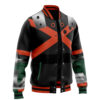 Bakugo MHA Varsity Jacket F LEFT Mockup - Anime Jacket UK Shop