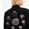 BomberJacketISevenDeadlySins 10 girlmodelback - Anime Jacket UK Shop