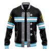 Company 8 Fire Force Varsity Jacket FRONT Mockup - Anime Jacket UK Shop