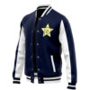 Dandy Space Dandy Varsity Jacket F RIGHT Mockup - Anime Jacket UK Shop