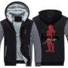 Dorohedoro Kaiman Red Vintage Hoodies Jacket Men Winter Anime Thick Fleece Warm Coat Sweatshirt Male Oversized - Anime Jacket UK Shop