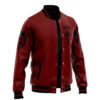 Edward Pattern FMA Varsity Jacket F LEFT Mockup - Anime Jacket UK Shop