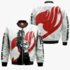 Gray Fullbuster Anime Manga Fairy Tail Silhouette 2 3D Bomber - Anime Jacket UK Shop
