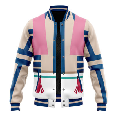 Akaza Pattern Demon Slayer Varsity Jacket