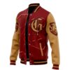Hogwarts Legacy Gryffindor HP Varsity Jacket F RIGHT Mockup - Anime Jacket UK Shop
