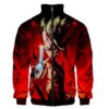 Ishagami Senku Dr. Stone Classic Red Dr.Stone Jacket Hoodie - Anime Jacket UK Shop