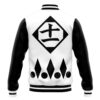 Kenpachi Zaraki Bleach Varsity Jacket BACK Mockup - Anime Jacket UK Shop