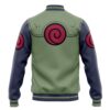 Konoha Jonin Naruto Varsity Jacket BACK Mockup - Anime Jacket UK Shop