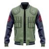 Konoha Jonin Naruto Varsity Jacket FRONT Mockup - Anime Jacket UK Shop