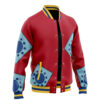 Luffy Wano Pattern OP Varsity Jacket F LEFT Mockup - Anime Jacket UK Shop