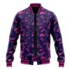 Menacing Aura Pattern JBA Varsity Jacket FRONT Mockup - Anime Jacket UK Shop