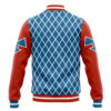 Mista Guido Pattern JBA Varsity Jacket BACK Mockup - Anime Jacket UK Shop