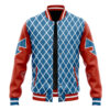 Mista Guido Pattern JBA Varsity Jacket FRONT Mockup - Anime Jacket UK Shop