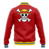 Monkey D. Luffy Pattern OP Varsity Jacket BACK - Anime Jacket UK Shop