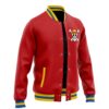Monkey D. Luffy Pattern OP Varsity Jacket F LEFT - Anime Jacket UK Shop