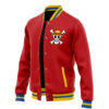 Monkey D. Luffy Pattern OP Varsity Jacket F RIGHT - Anime Jacket UK Shop