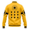 Naruto Kyuubi Mode Naruto Varsity Jacket BACK Mockup - Anime Jacket UK Shop