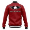 Rock Howard Fatal Fury Varsity Jacket BACK Mockup - Anime Jacket UK Shop