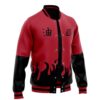 Sage Mode Naruto Varsity Jacket F LEFT Mockup - Anime Jacket UK Shop