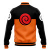 Shipuuden Naruto Varsity Jacket BACK Mockup - Anime Jacket UK Shop