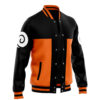 Shipuuden Naruto Varsity Jacket F LEFT Mockup - Anime Jacket UK Shop