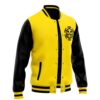 Trafalgar Law Pattern OP Varsity Jacket F LEFT - Anime Jacket UK Shop