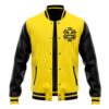 Trafalgar Law Pattern OP Varsity Jacket FRONT - Anime Jacket UK Shop