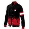 Uchiha Symbol Naruto Varsity Jacket F RIGHT Mockup - Anime Jacket UK Shop