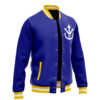 Vegeta V1 A DBZ Varsity Jacket F LEFT Mockup - Anime Jacket UK Shop