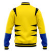 X Men Wolverine M Varsity Jacket BACK Mockup - Anime Jacket UK Shop
