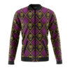 Yoshikage Kira Killer Queen Jojos Bizarre Adventure Bomber Jacket FRONT Mockup - Anime Jacket UK Shop