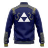 Zelda Shield Style TLZ Varsity Jacket BACK Mockup 1 - Anime Jacket UK Shop
