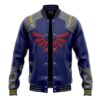 Zelda Shield Style TLZ Varsity Jacket FRONT Mockup - Anime Jacket UK Shop