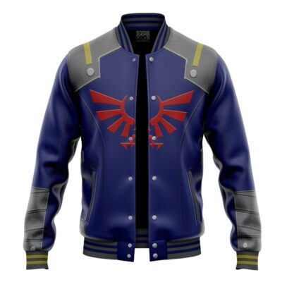 Zelda Shield Style The Legend of Zelda Varsity Jacket