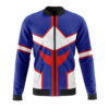 all might my hero academia casual bomber jacket la8dz - Anime Jacket UK Shop
