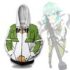 asada shino hoodie sword art online anime cosplay costume9lgbw - Anime Jacket UK Shop