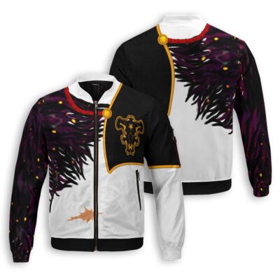 Black Clover Asta Demon Skin Bomber Jacket
