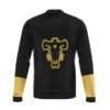 black bulls black clover casual bomber jacket bbkvx - Anime Jacket UK Shop